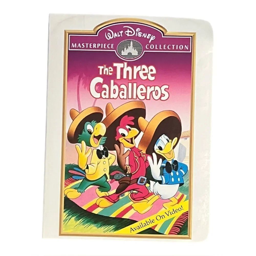 Disney McDonalds Three Caballeros Donald Duck Toy Movie Case Figure Vintage 1996